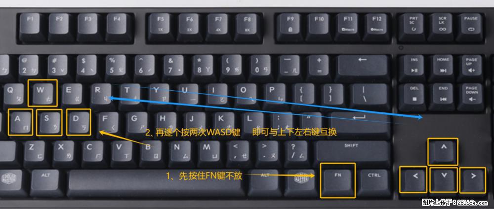 键盘，怎样把wasd键与上下左右方向键互换？ - 生活百科 - 绥化生活社区 - 绥化28生活网 suihua.28life.net